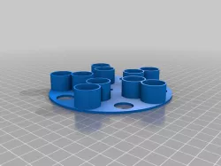 18650 Revolver tray