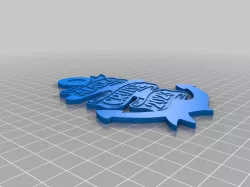 Alaska Cruise Magnet Keychain