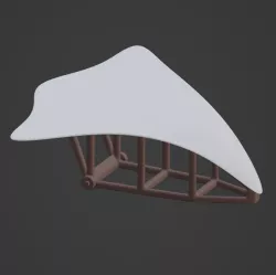 Bigeo 비거 Korean Glider Model for 28mm TTRPG