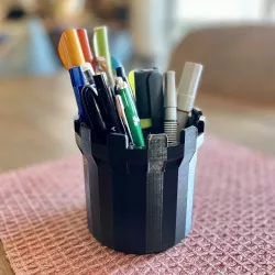 Castle Tower Style Pen Cup