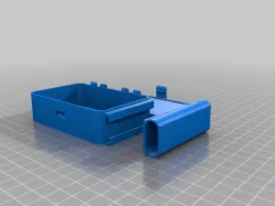 cig case with sliding lighter case