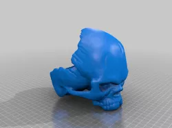 Crazy Eyes Skull