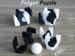 Fidget Puzzle - Cube'n'Ball