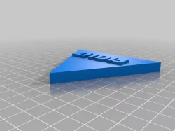 Fight / Pride triangle magnet