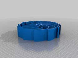 Flex Spiral Tire Stackable VAWT
