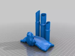 Frog Stand for 12 Hole Ocarina 
