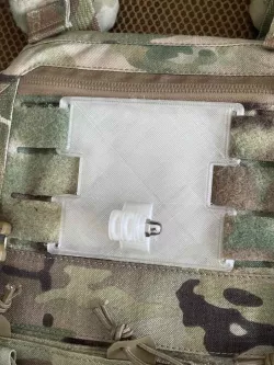GoPro mount on MOLLE Plate 3x4