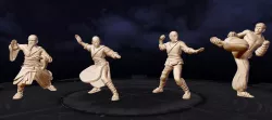Heroscape: Kung Fu Fighters- Monks