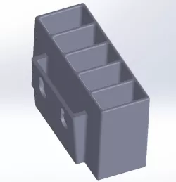 Holder for five PEZ refills