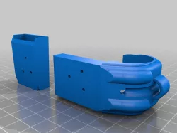 Hook for Securing Wheelchair Clothing Guard to the Backrest - Gancho para segurar o aparador de roupas da cadeira de rodas no encosto