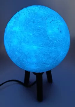 Hybrid Hanging/Desk Mercury Lamp