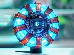Iron Man Arc Reactor Clock