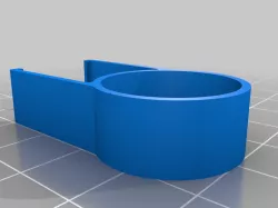 keycap puller keychain parametric model