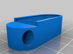Keychain Micro Pill Box - larger remix with closure