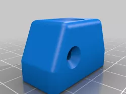 Leadscrew/filament guard/guide for Ender 3 / Pro. FreeCAD file included