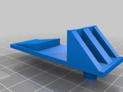 Locking Shelf Bracket with 1/4'' Peg for 3/4'' thick shelf