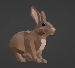 Low Poly Rabbit