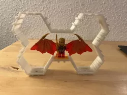 Minifigure Display for wide Figures