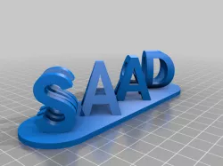 My Customized Dual Letter Blocks Illusion Customizer