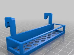 My Customized IKEA Skadis pegboard tray booth