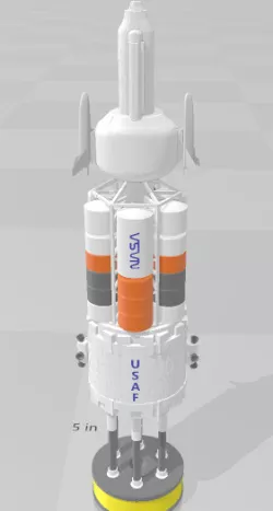 NASA Project Orion Nuclear Pulse Spacecraft