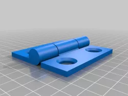 Print in place hinge