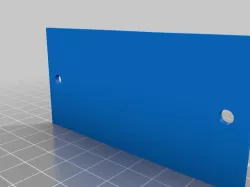 RaspberryPi-4 / Philips-HueBridge Rack-mount bracket (2U) - V2.0