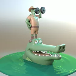 ROS Iron Irwini Mascot