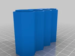 Stackable AAA Battery Holder