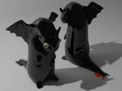 Toothless the dragon