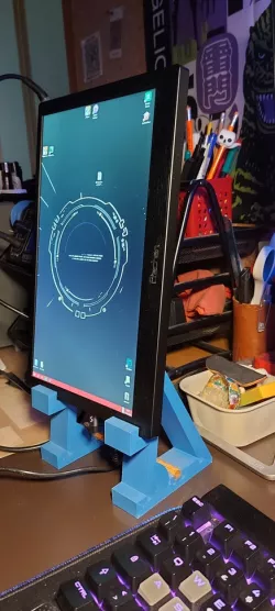 Vertical Screen Stand for portable screens