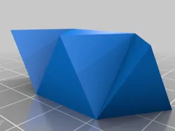 6 piece 3d Star Puzzle