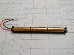 AA Battery Holder -- 3 in Series, Inline