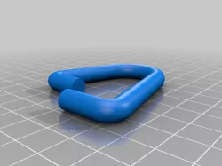 Anhänger - Tag bow for Tarp Clamp by DesignMakeModify // thing:4616994