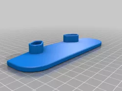 Base Bumper Plate for Tamiya TT02