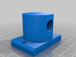 Boom arm wall mount