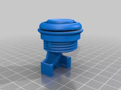 Botón Arcade fácil de imprimir - Button - Built strong - No Support, No Screw, need Glue