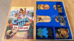 Camel Up The Card Game box insert/organizer - sleeved cards