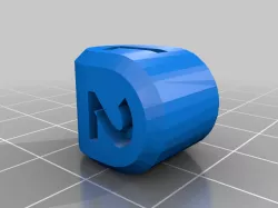 D2 number dice
