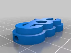 EDC Bead w/ Base for Kandi
