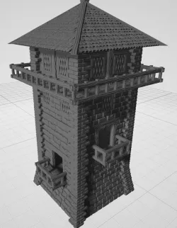 Fantasy Modular Guard Tower