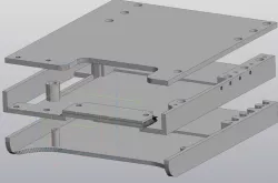 Floppy Bay Hotswap 2x SSD Drive