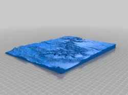 Grand Canyon Topographical Model