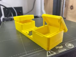 Gridfinity Linkage Lid Box (Print in Place)