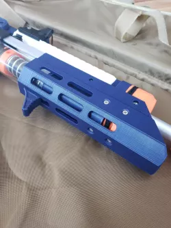 MLOK Foregrip with Integrated Handstop for SLAB