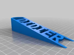 My Customized Door Stop didier