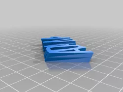 My Customized iamburny's v2  Text - Name Keyring / Keyfob
