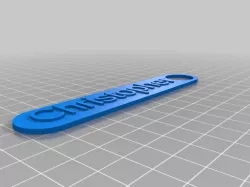 My Customized Name Keychain (Customizer)