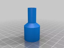 My Customized Parametric inline pipe adapter [with Fusion 360 source]