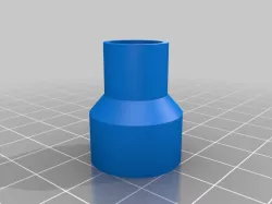 My Customized Parametric inline pipe adapter [with Fusion 360 source]